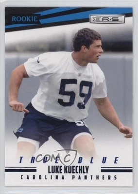 2012 Panini Rookies & Stars Rookie True Blue Luke Kuechly #189 RC - Image 1 of 2