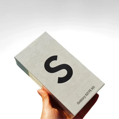 Brand New Sealed Samsung Galaxy S21 FE 5G SM-G990U 128GB 6GB 6.4" Unlocked-Black - Image 1 of 4