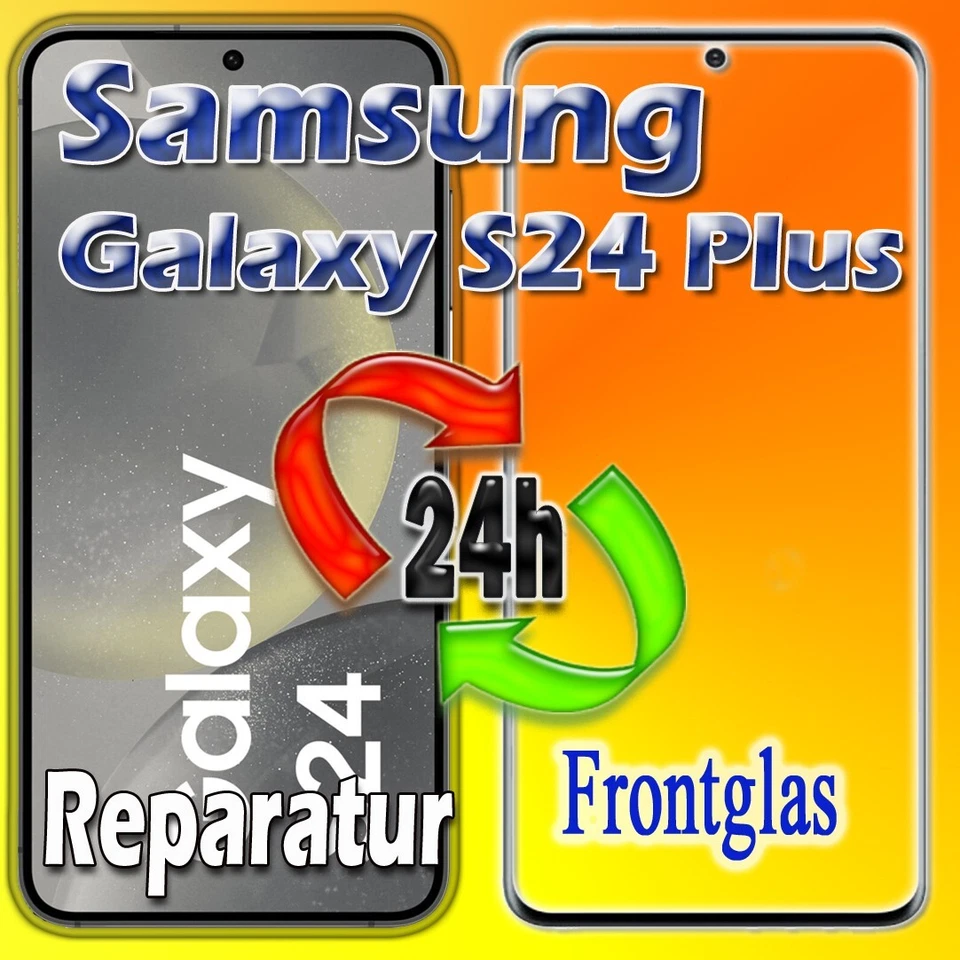 FÜR SAMSUNG 24 Stunden Samsung Galaxy S24 PLUS Display Reparatur Frontglas Glas Austausch