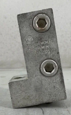 G.E. TCAL121 K1200 CIRCUIT BREAKER LUG 250-350KCMIL/COP 500KCMIL/ALU 4PORT 1HOLE - Изображение 1 из 4