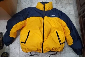 AWESOME VINTAGE BEAR USA EXTREME WEATHER REVERSIBLE DOWN JACKET MEN'S SIZE XL - Picture 1 of 12
