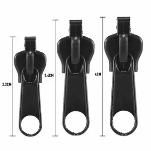 12 Pezzi ZipperFix Easy Kit Riparazione Cerniera Zipper 3 Misure Universale - Foto 1 di 12
