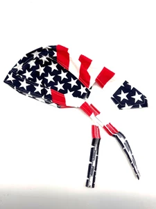 Biker Cotton Skull Caps, A Set Of 2 Pieces - Picture 1 of 11