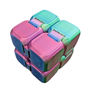 Fidget Toy Infinity Cube - Sensory 5cm XL Autism Anxiety Relief - Picture 1 of 12