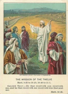Christian Picture Lessons The Mission of the Twelve 1912 - Picture 1 of 2