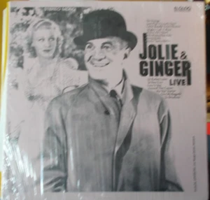 AL JOLSON & GINGER ROGERS - JOLIE & GINGER LIVE - ELGLOG US VINYL LP STEREO/MONO - Picture 1 of 2