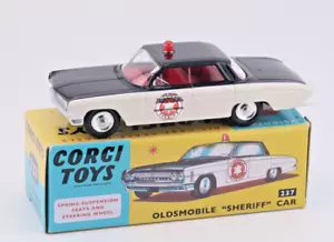 CORGI TOYS 237 * OLDSMOBILE SUPER 88 SCERIFF CAR * 1:43 * IMBALLO ORIGINALE - Foto 1 di 7