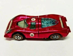 Hot Wheels 1969 Redline Porsche 917 Rose w/white interior - Picture 1 of 6