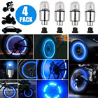 4x Car Auto Wheel Tire Tyre Air Valve Stem LED Light Caps Cover Car Accessories