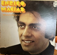 Enrico Macias - Bravo Enrico 1970 Vinyl LP Philips 6311 003 Canadian Pressing