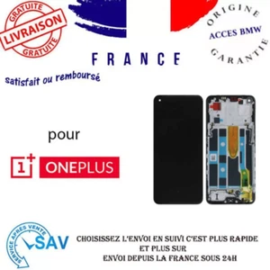 Original Ecran LCD Avec Chassis Noir pour OnePlus Nord CE 2 5G 4130044 - Photo 1 sur 1