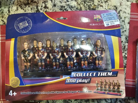 FC Barcelona Minigols Foosball Set Limited Edition  Messi 2014 Cover