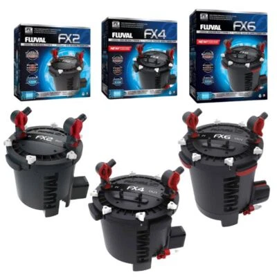 Fluval External Power Filter FX2 FX4 FX6 incl Media Canister Aquarium Fish Tank - Image 1 of 4
