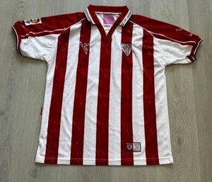 t-shirt match worn athletic bilbao etxeberria L matchworn shirt jersey - Picture 1 of 9