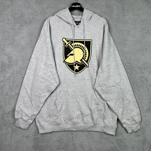 Army Black Knights Sweater Mens 3XL Big & Tall Gray Hoodie Hooded Sweatshirt NEW Cover