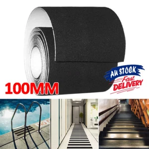Anti Slip Tape Mat Non Slip Grip Outdoor Waterproof Shower Rug Marine 5m 100mm - Picture 1 of 33