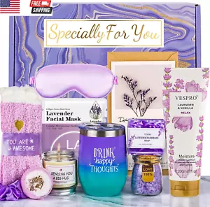 Birthday & Get Well Soon Care Packages & Gift Baskets for Her - Bath Relaxing Sp - Picture 1 of 10