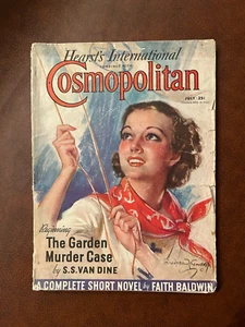 Vintage July 1935 Heart's International/Cosmopolitan Magazine #589 Faith Baldwin - Picture 1 of 5