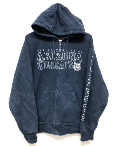 Jansport Mens Blue Full Zip Hooded Jacket - Arizona Wildcats - Size M Cover