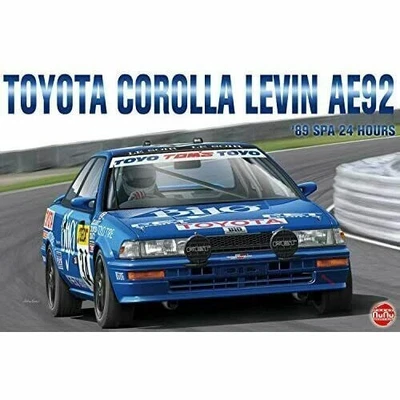 Nunu PN24016 Toyota Corolla Levin AE92 '89 Spa 24 Hours Kit Montaggio 1/24 - Immagine 1 di 3