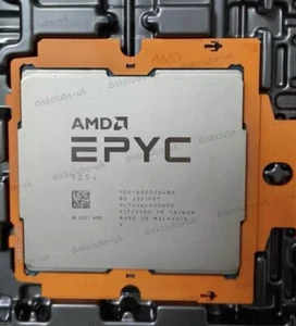 AMD EPYC Genoa 9254 Prozessor CPU 2,9 GHz 128MB SP5 ZEN4 L3 24-Core - Afbeelding 1 van 2