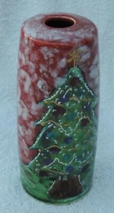 Anita Harris tubular Christmas Tree Vase - Picture 1 of 1