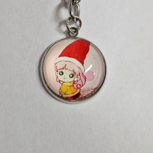 COLLANA NECKLACE COLLIER COLLAR HALSKETTE CARTOON MEMOLE DOLCE MEMOLE MANGA 2 CM - Picture 1 of 2