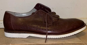 Clarks TOR Tulik Edge Tan Leather Casual Lace Up Oxford Derby Shoes Mens US 12 - Picture 1 of 8