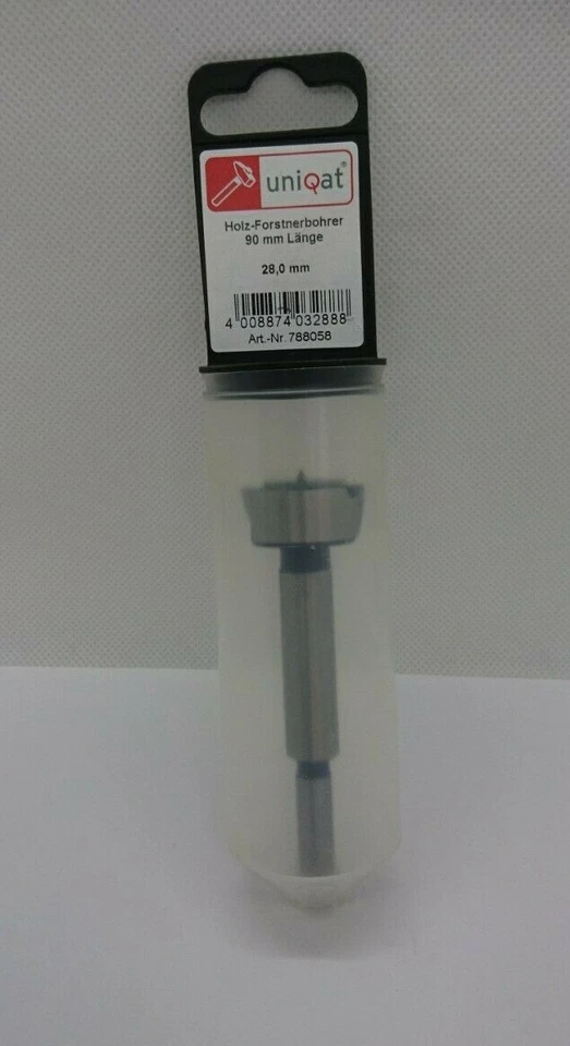 Uniqat Forstnerbohrer  Holz Ø 28 mm Länge 90 mm - Bild 1 von 1