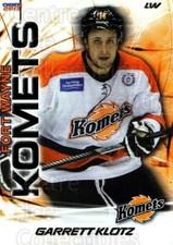 2012-13 Fort Wayne Komets Choice #21 Garrett Klotz