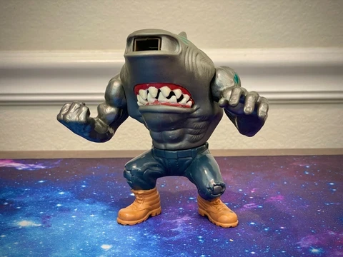 Vintage 1994 Street Sharks Hammerhead Shark Action Figure Street Wise Designs Cover