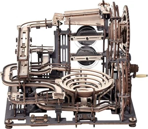 ROKR Night City 3D Wooden Puzzle Wooden Marble Maze STEM Toy Building Model Kit - Picture 1 of 10