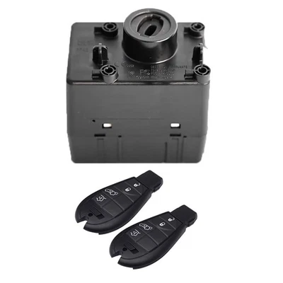 New Ignition Switch Node Module With Key Fob For Dodge Charger 68210150AB - Image 1 of 4