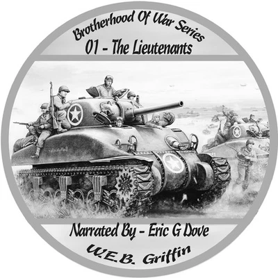 W.E.B. Griffin :: THE BROTHERHOOD OF WAR Series 9 audio books on 9 Mp3 Cds Foto 1 de 4