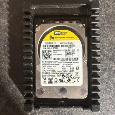 Western Digital Dell WD1600HLFS-75G6U1 0N963M WD1600HLFS VelociRaptor 160GB - Image 1 of 2
