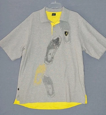 AIR JORDAN Polo Shirt 3XL Thunder Lightning 2006 XXXL  NIKE  - Image 1 of 4