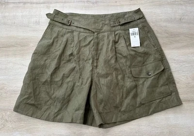 Nuevo con etiquetas Polo Ralph Lauren Mujer Vestido Pantalones Cortos Verde Oliva 12 Bolsillos Sueltos Foto 1 de 4
