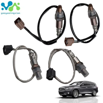 4PCS Upstream&Downstream Oxygen Sensor FOR INFINITI QX60 2014 JX35 2013 - Image 1 of 4