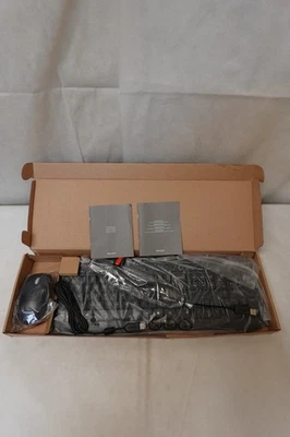 Microsoft Wired Keyboard 400 + USB Mouse Combo 1576 1113 1621 5MH-00001 OEM NEW - Image 1 of 4