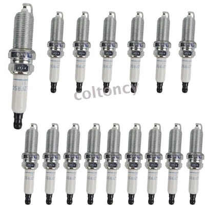 OEM 16PCS Spark Plug SPLZFR5C11 For Ram Dodge Chrysler Jeep 2009-2013 HEMI 5.7 Foto 1 de 3