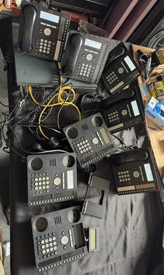 Working Avaya IP Office 500 V2 Phone Control Unit w/ 5 x 1416 Model Phone +parts - Image 1 of 4