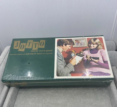 NEW Vintage 1972 JOTTO Secret Word Game From the Makers of Scrabble SEALED - Image 1 of 2