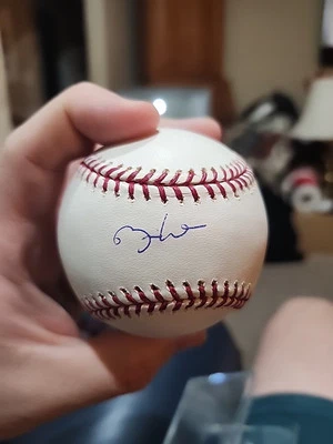 Rickie Weeks Signed Baseball  Official MLB  Milwaukee Brewers Tristar Mlb Auth  - Image 1 of 4