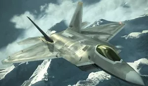 F-22A Raptor Ace Combat 5 F22 Avión Horno de Caoba Madera Seca Modelo Pequeño Nuevo - Imagen 1 de 1