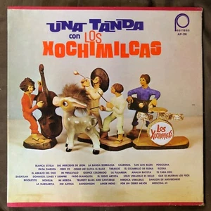 Una Tanda con LOS XOCHIMILCAS - 1978 3-LP Set on Peerless Mexican Comedic Bolero - Picture 1 of 5