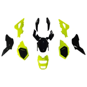 Yellow Black ABS Fairings Kit For Honda 2016 - 2020 Grom 2017 2018 2019 Body Kit - Picture 1 of 11