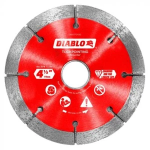 Diablo by Freud DMATP0450 4-1/2 in. Diamond Tuck Point Blade for Masonry Multi, - Picture 1 of 1