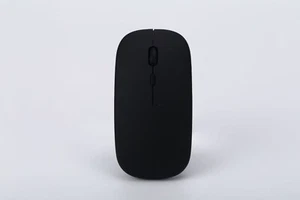 USB Funk Maus Kabellos Bluetooth lautlos Für PC Laptop MAC Aufladbar NEU - Bild 1 von 2