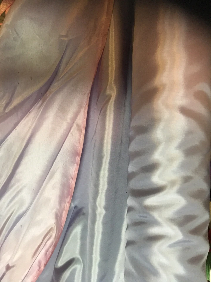 2 Tone Lilac AND  Lavender Lining Fabric 60" WIDE  - Image 1 of 1