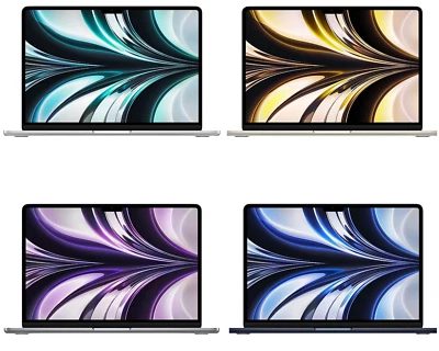 Apple MacBook Air M2 13.6" 8-CoreCPU 8-CoreGPU 2022 256GB SSD 8GB RAM -Very Good - Image 1 of 4